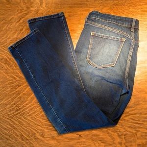 Old Navy Power Straight Dark Wash Jeans